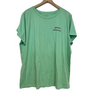 Torrid Green Serene Dream Tee Shirt - Size 2X
